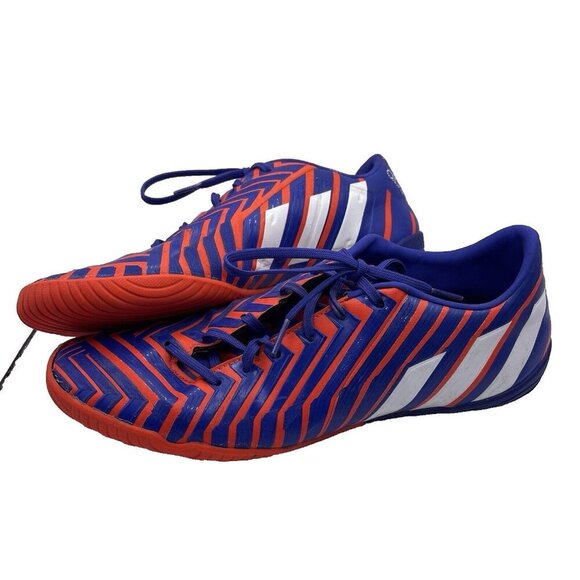 adidas Other - Adidas Predator Absolado Soccer Shoes Mens 9.5 Blue Red Indoor Cleat B35480